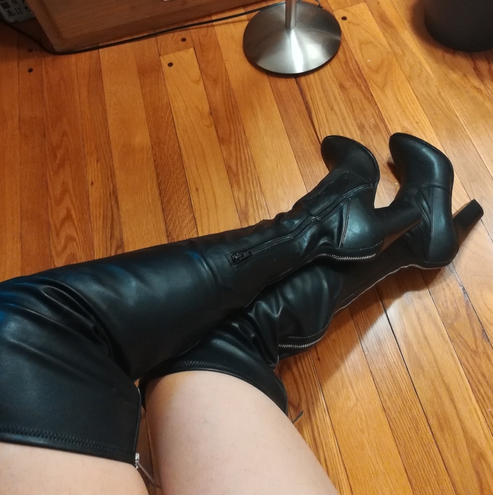 Over the knee boots